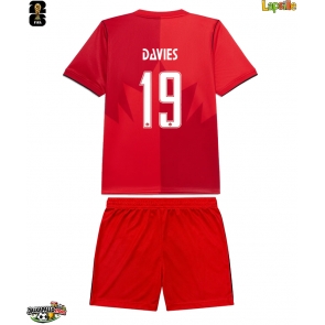 Kanada Alphonso Davies #19 Kotipaita Lapsille MM-kisat 2026 Lyhythihainen (+ shortsit)